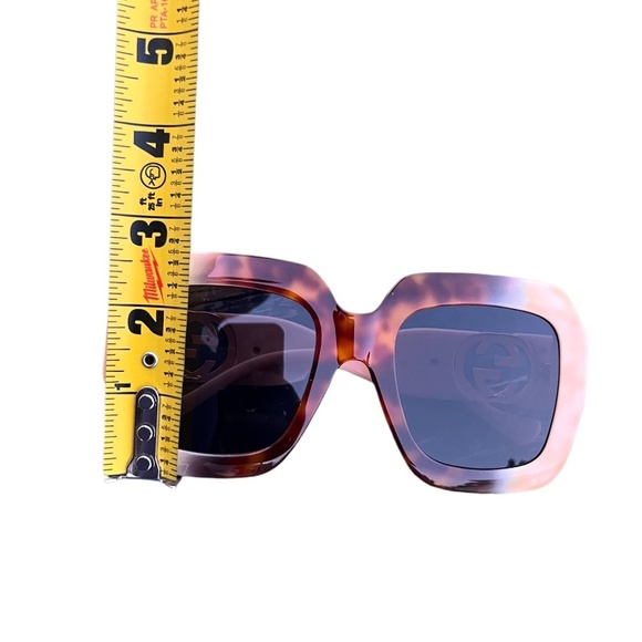 GUCCI 1022s 003 Beige Havana GG Women's‎ Sunglasses - Picture 15 of 16